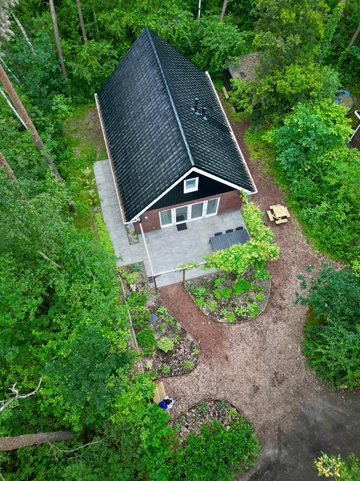 Vakantiehuis Vliegend Hert Veluwe ヌンスペート エクステリア 写真